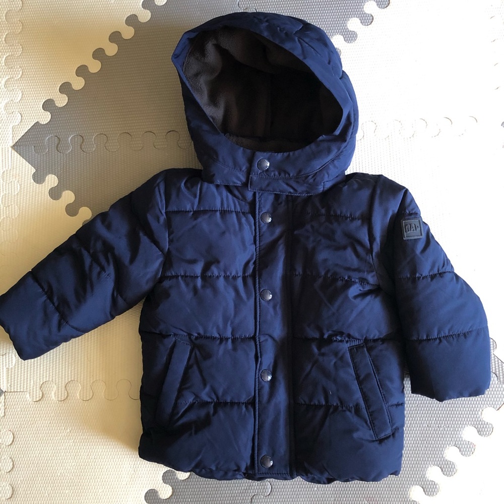 Gap 18-24 m Blue Puffer Jacket